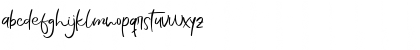 Download Evertone Regular Font Lowercase Preview
