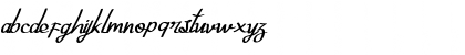 Download Exninja Demo Caligraphy Regular Font Lowercase Preview