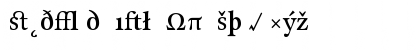 Download CliffordSix Regular Font Lowercase Preview