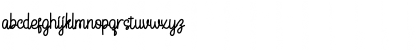 Download Flower Signature Personal Use Font Lowercase Preview