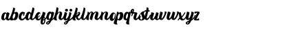 Download Fomtage Script Regular Font Lowercase Preview