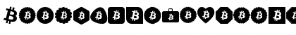 Download Font Bitcoin Color Regular Font Lowercase Preview