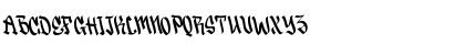 Download Graffiti Rebel Regular Font Lowercase Preview