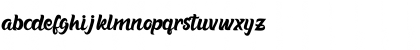 Download Habisa Regular Font Lowercase Preview