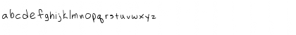 Download Handwriting Regular Font Lowercase Preview