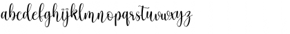 Download inlove - Personal use Regular Font Lowercase Preview