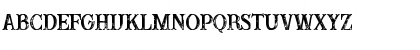 Download Buffalo inline 1 grunge Regular Font Lowercase Preview