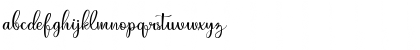 Download Just Swirls Regular Font Lowercase Preview