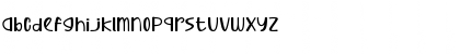 Download Buhary Regular Font Lowercase Preview
