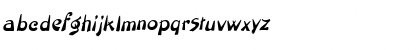 Download Paintbrush Italic Font Lowercase Preview