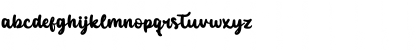 Download Kentya Personal Use Font Lowercase Preview