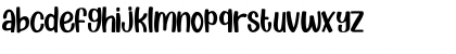 Download Kids Monday Regular Font Lowercase Preview