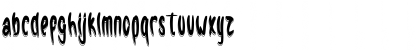 Download Kimmonoro Horror Regular Font Lowercase Preview