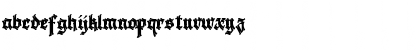 Download Krakato Fraktur Regular Font Lowercase Preview
