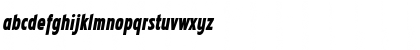 Download Pakenham Cnd Blk Italic Font Lowercase Preview