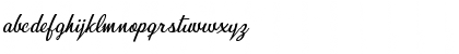 Download Bunch of Flowers Personal Use Regular Font Lowercase Preview