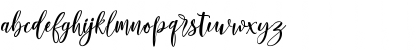 Download Lovely Buttering Script Regular Font Lowercase Preview