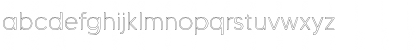 Download MADE Tommy Soft Outline Light Font Lowercase Preview