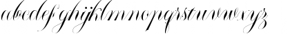 Download Mallaire Calligraphy Demo Font Lowercase Preview