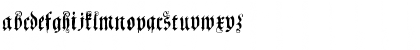 Download Coelnische Current Fraktur OsF Regular Font Lowercase Preview