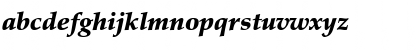 Download Palatino LT Black Italic Font Lowercase Preview