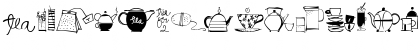 Download Coffee and Tea Doodles Regular Font Lowercase Preview