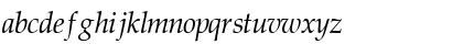 Download PalatinoR Italic Font Lowercase Preview