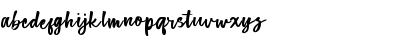 Download Parfait Regular Font Lowercase Preview