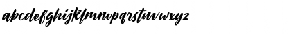 Download Passifille Italic Font Lowercase Preview