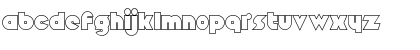 Download Pepperland Outline Regular Font Lowercase Preview