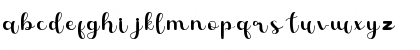 Download Play Date Regular Font Lowercase Preview
