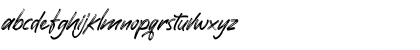 Download Pomthinq Regular Font Lowercase Preview