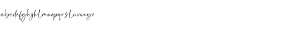 Download Postless Regular Font Lowercase Preview