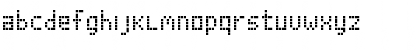 Download Poxel Font Regular Font Lowercase Preview