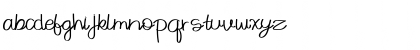 Download Pradana Regular Font Lowercase Preview