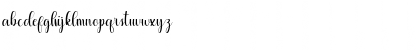 Download Pretty Regular Font Lowercase Preview