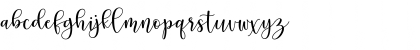Download pretty hearty - Personal Use Regular Font Lowercase Preview