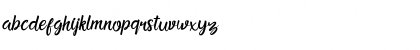 Download Pretty Honey Regular Font Lowercase Preview