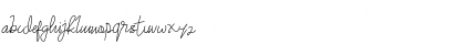 Download Pretty Regular Font Lowercase Preview