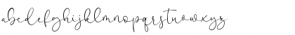Download Pretty Yellow Regular Font Lowercase Preview