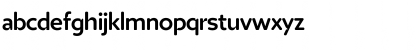 Download Priborg Sans Regular Font Lowercase Preview