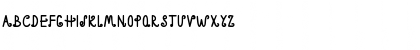 Download Pricilial Regular Font Lowercase Preview