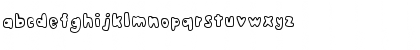 Download Pricoty Pricoty Regular Font Lowercase Preview