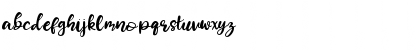 Download Pulang Malam Regular Font Lowercase Preview