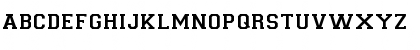 Download CollegiateInsideFLF Regular Font Lowercase Preview