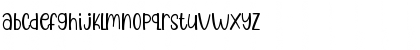 Download Puspa Anisya Regular Font Lowercase Preview