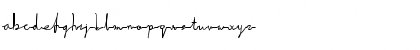 Download Quickness Script Regular Font Lowercase Preview
