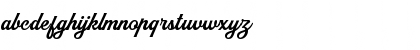 Download RallingtonDEMO Script Regular Font Lowercase Preview