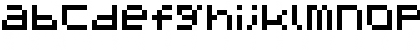 Download Reblinking VIP Regular Font Lowercase Preview