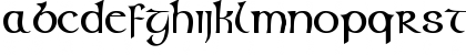 Download Columba Regular Font Lowercase Preview